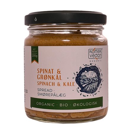 Smørepålæg Spinat & Grønkål Ø