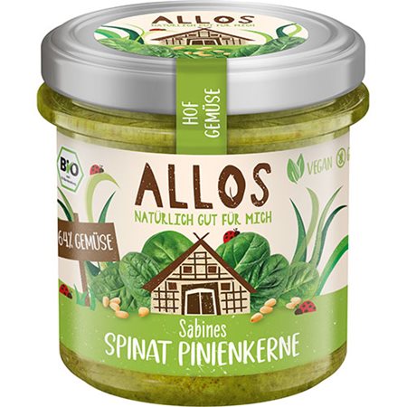 Smørepålæg Spinat og Pinjekerner Ø Farm Vegetables