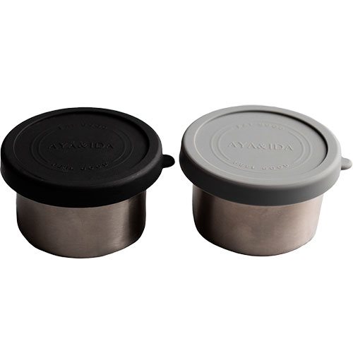 Snack container Dark Grey/Matte Black