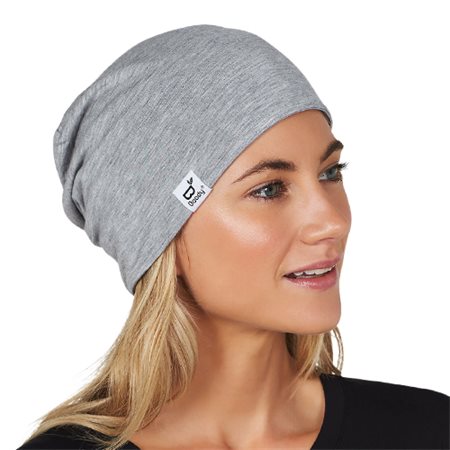 Soft Jersey Beanie lysgrå One-size