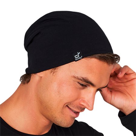 Soft Jersey Beanie sort One-size