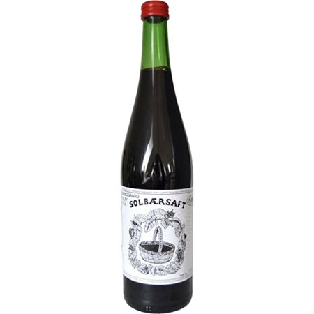 Solbærsaft sur Ø