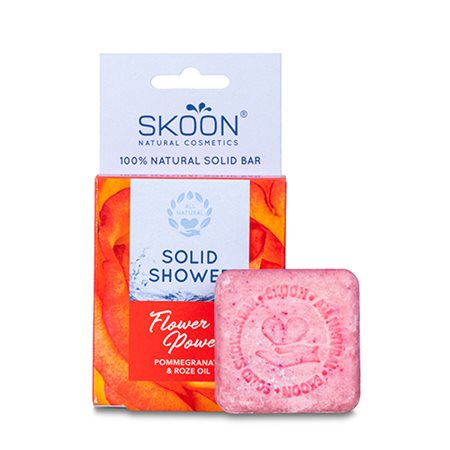 Solid Shower Bar Flower Power