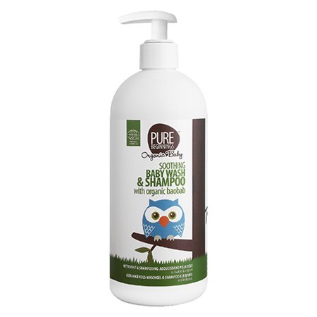 Soothing baby wash & shampoo