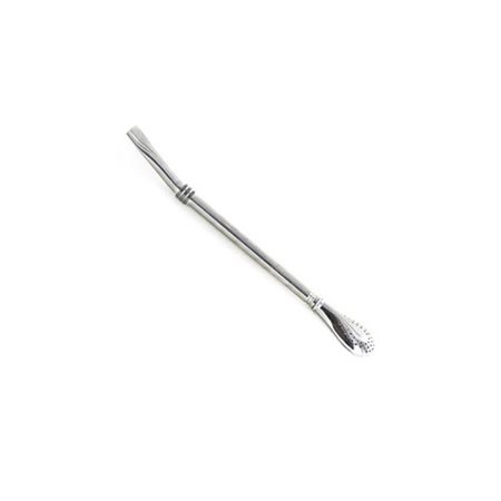 Stålsugerør m. tefilter 19 cm
