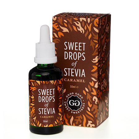 Stevia Dråber karamel