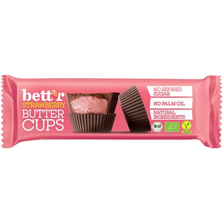 Strawberry Butter Cups Ø
