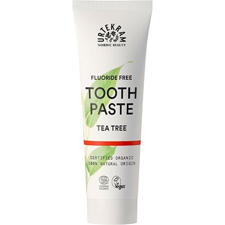Tandpasta m. Tea Tree u. fluor