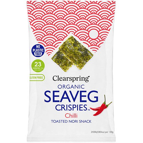 Clearspring Tang Chips Chili Seaveg