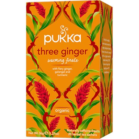 Three Ginger te Ø Pukka