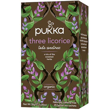 Three Licorice te Ø Pukka