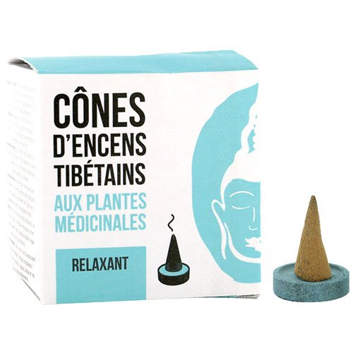 Aromandise Tibetansk røgelse cones Relaxing – 1 pk