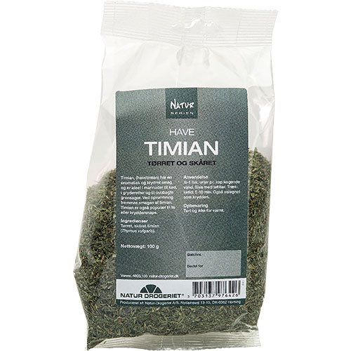 Natur-Drogeriet Timian tørret og skåret – 100 g