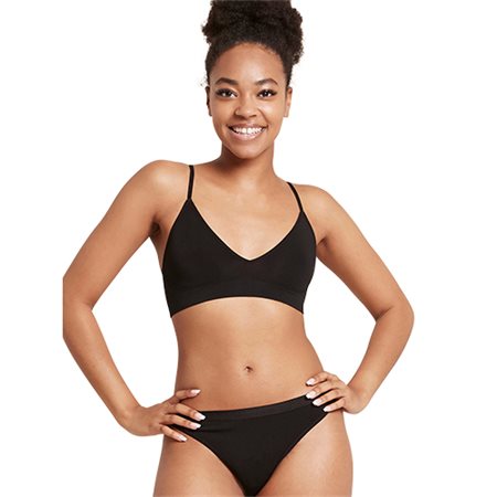 Triangle Bralette sort str. M LyoLyte