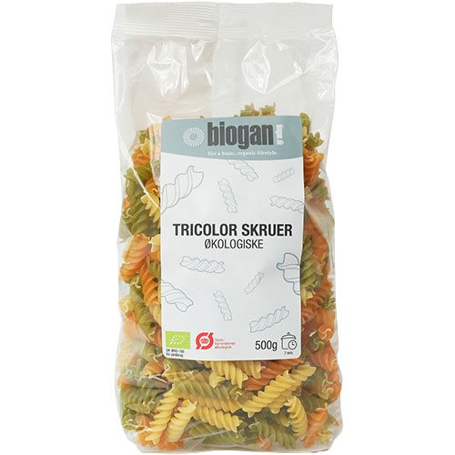 Tricolor pasta skruer Ø