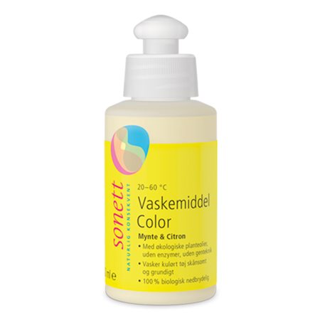 Vaskemiddel color mynte &