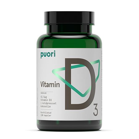 Vitamin D3 62,5mcg i kokosolie