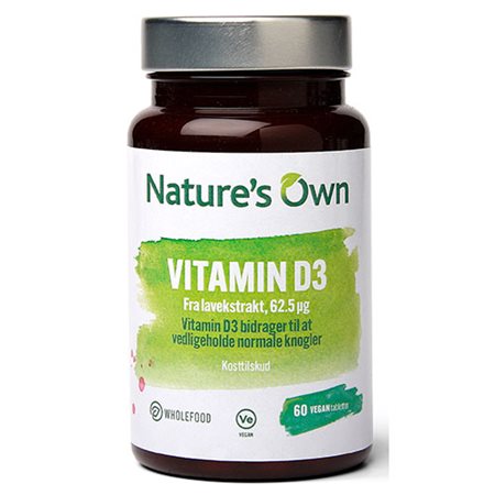 Vitamin D3 vegan udvundet af